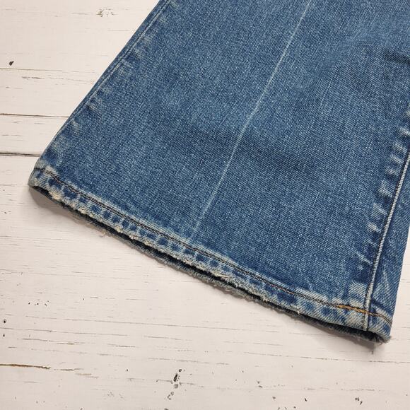 Madewell Curvy Vintage Flare Jeans High Rise Medium Bouvier Wash Stretch 27 - Picture 8 of 12